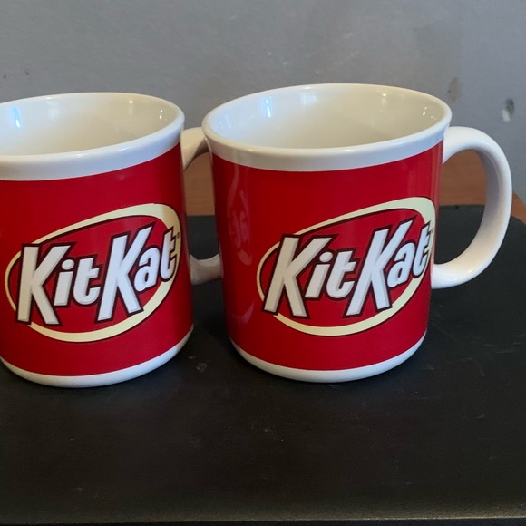 Hershey Kitchen These Are Cute Kit Kat Coffee Mugs Poshmark